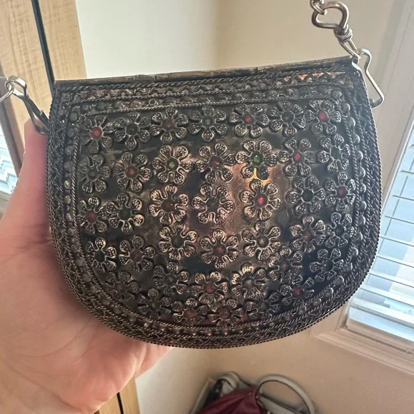 Vintage small metal clutch - Picture 4 of 4